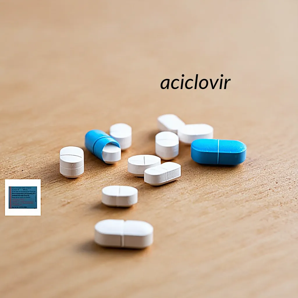 Aciclovir comprimido precio